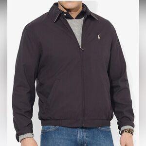 Polo Ralph Lauren Microfiber Full-Zip Waist-Length Jacket